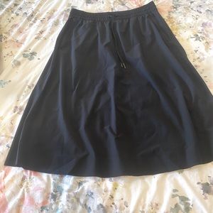 Athlete drawstring skirt